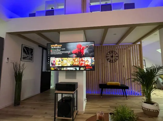 Loft Ravissant Avec Parking Gratuit